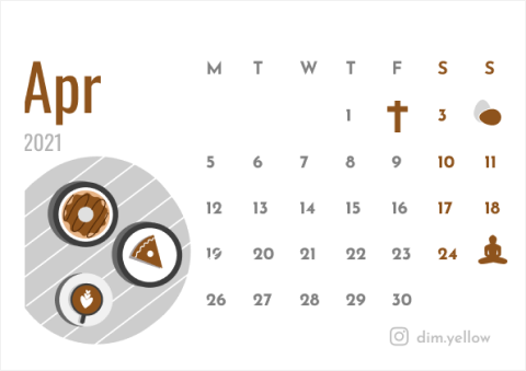 April